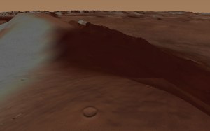 Martian crater