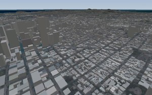 San Francisco street grid from the air